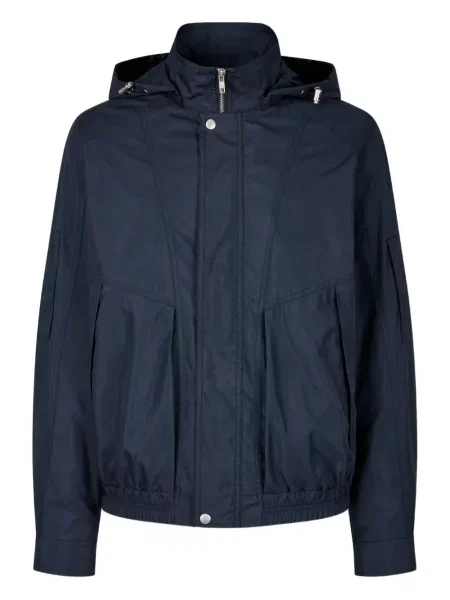 Geacă Studio Tomboy cu glugă albastru