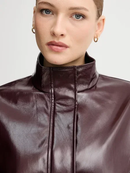 Куртка Marc Aurel демісезонна oversize бордовий