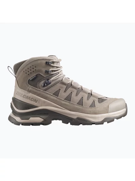 Мъжки туристически обувки Salomon Quest Echo GTX walnut/dsrtan/blko бежово