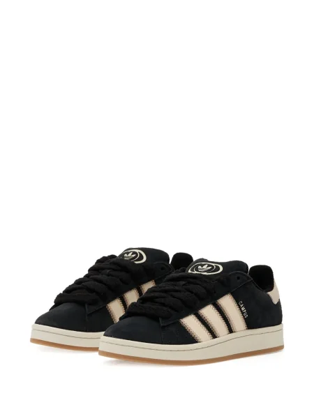 Sneakerși Adidas Gazelle din piele cu bretele albastru
