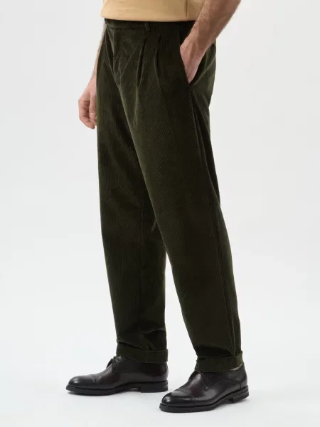 Брюки Panicale Cashmere зеленые