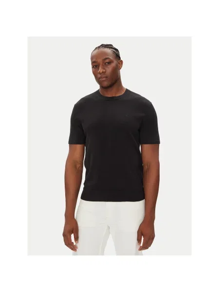 Calvin Klein T-shirt Supima Regular Fit crna