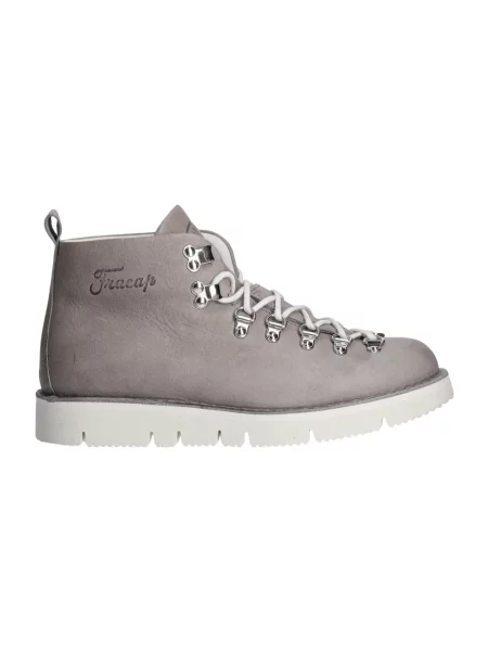 Botki Fracap skórzane szare