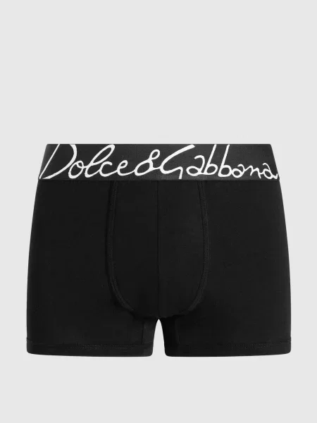 Боксеры Dolce&gabbana с принтом черные
