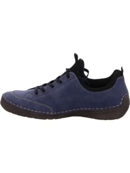 Sneakersy Rieker niebieskie