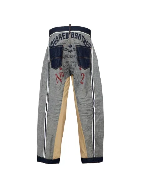 Blugi cu picior larg Dsquared2 gri