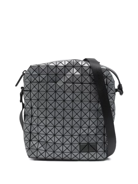 Geantă Bao Bao Issey Miyake cu imprimeu geometric gri