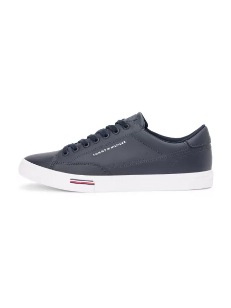 Tommy Hilfiger Tenisky Vulc Core Rwb Long Lace Lth Tmavomodrá