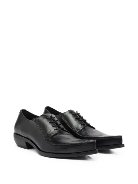Pantofi derby Diesel din piele negru
