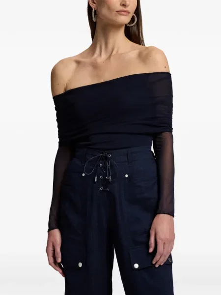 Lung top Ralph Lauren Collection albastru