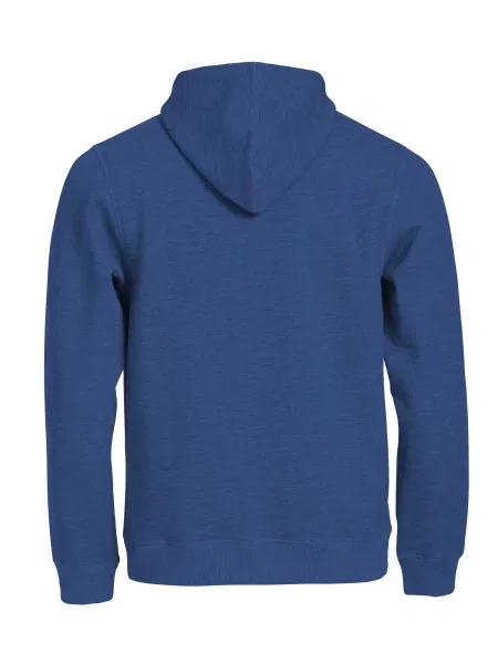 Clique Classic Hoody — bluza z kapturem blue melange niebieska
