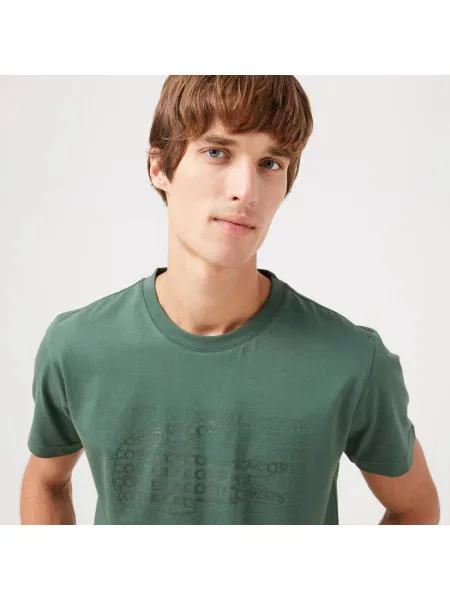 Lacoste Koszulka Lacoste zielona
