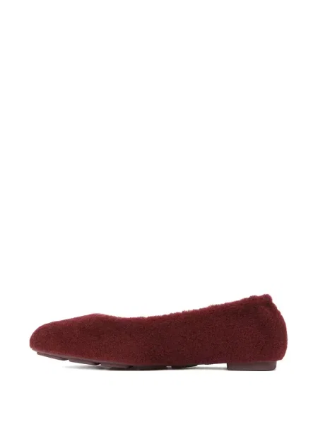 Balerini Stuart Weitzman fără toc roșu
