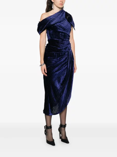 Rochie Isabel Marant de costum albastru