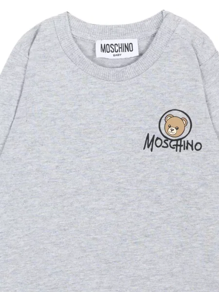 Koszulka dziecięca Moschino szara