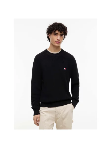 Geacă de blugi Tommy Jeans negru