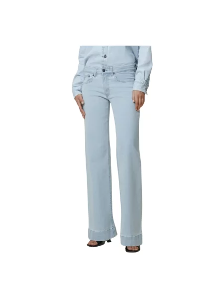 Jeansy dzwony Lois niebieskie