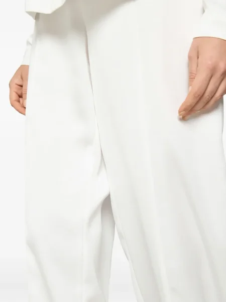Pantaloni Genny alb
