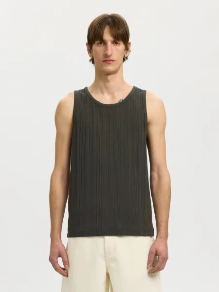 SELECTED Tricou SLHANDRE pin verde