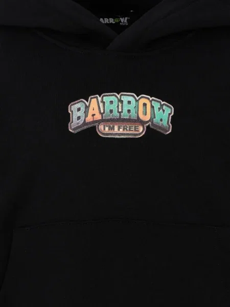 Bluza z kapturem dziecięca Barrow czarna