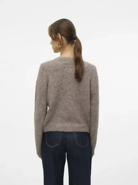 Vero Moda Ζακέτα Novah καφέ