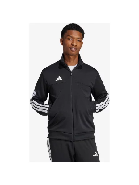Bluza adidas Tiro Wordmark Full Zip czarna XS biała