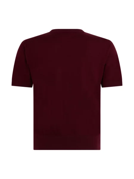 Sweter Saint Laurent wełniany czerwony