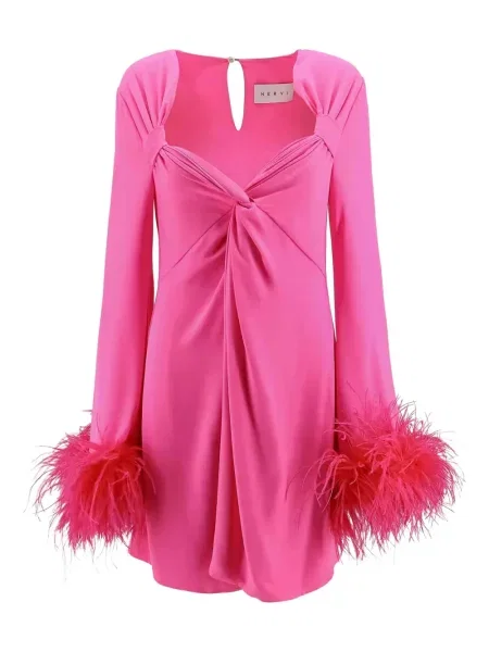 Rochie mini Nervi de costum roz