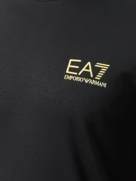 Футболка Ea7 Emporio Armani чорна