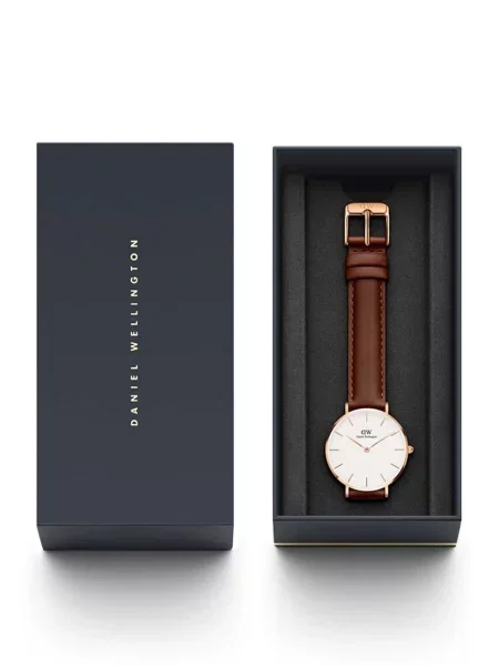 Daniel Wellington zegarek Petite 32 St Mawes brązowy
