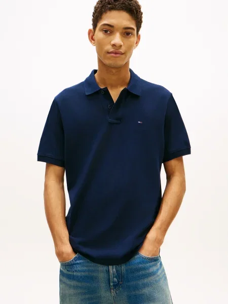 Tommy Jeans Tricou ESS închis albastru