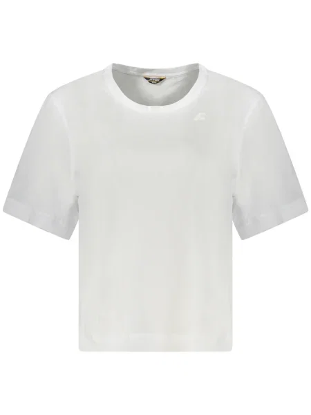 Tricou K-way scurt alb