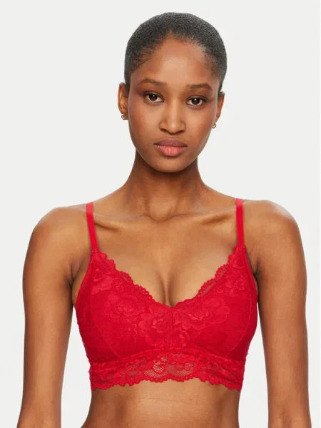 YSABEL MORA Sutien fără armătură roșu