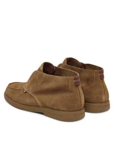 Polokozačky Tommy Hilfiger hnědé