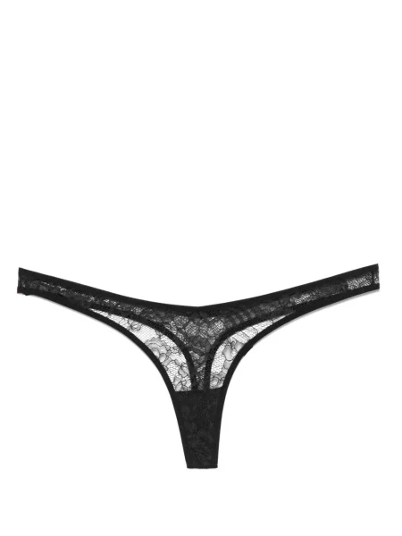 Chiloți tanga Maison Close negru