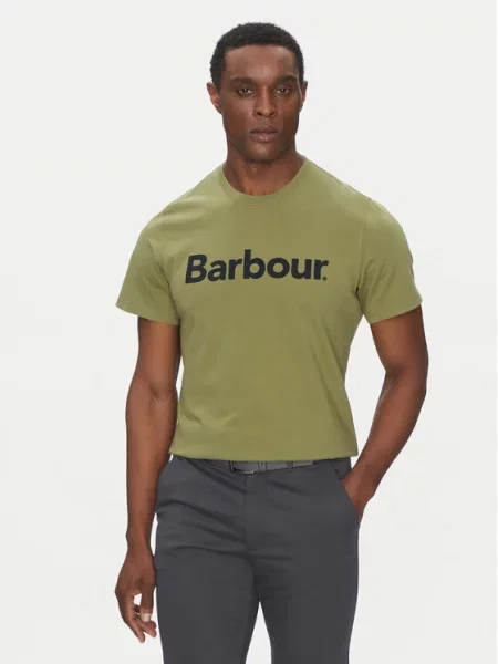 T-Shirt Barbour πράσινο