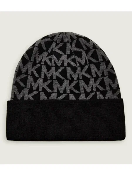 Michael Kors Căciulă cu două fețe negru