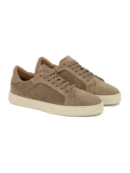 Sneakersy Kazar zamszowe beżowe