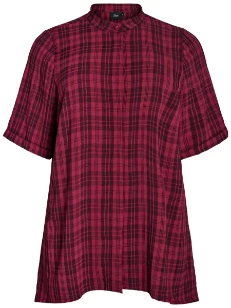 Zizzi Tunika Mvinova burgund / tamno crvena