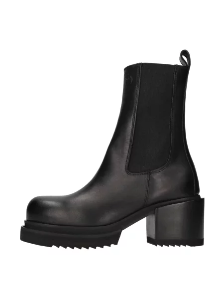 Buty do kostki Pinko skórzane czarne
