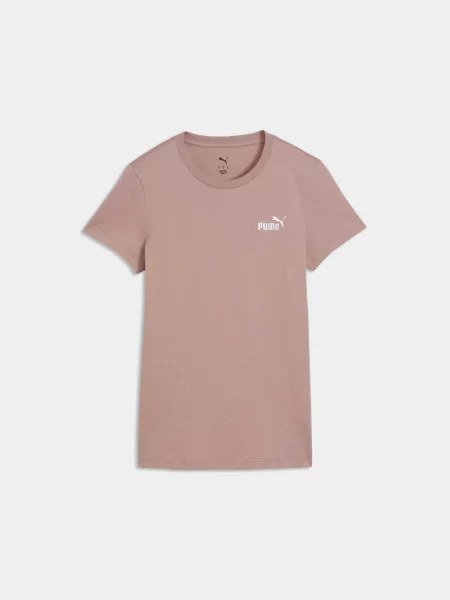 Футболка PUMA Ess Small No. 1 Logo Tee комбінований верх бежевий