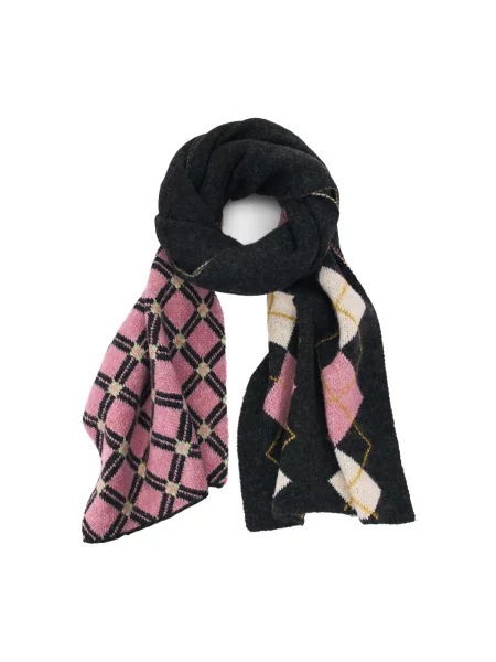 Desigual Fular bej / roz negru