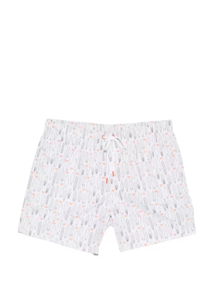 Slip de baie Sundek cu cordon alb
