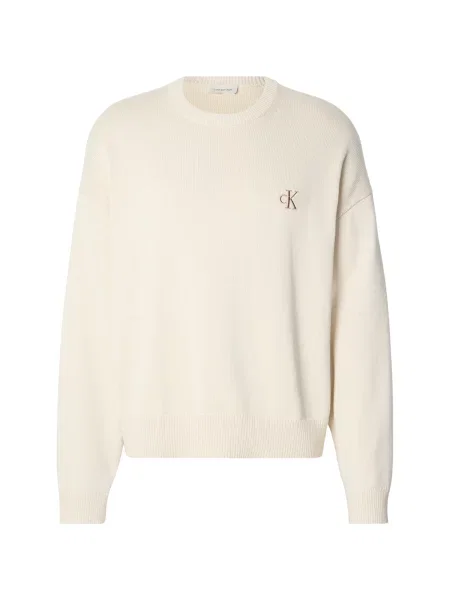 Calvin Klein Jeans Pulover lână alb