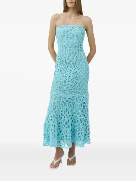 Rochie midi Simkhai din dantelă albastru