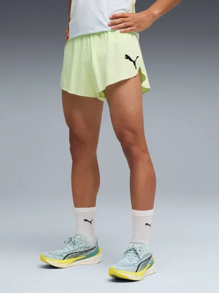 Спортивные шорты Puma зеленые