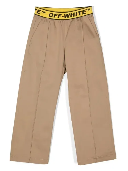 Spodnie dziecięce Off-white białe