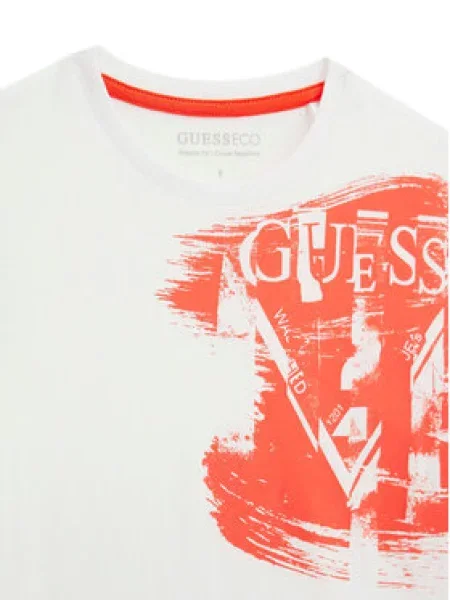 Guess T-shirt Regular Fit bijela