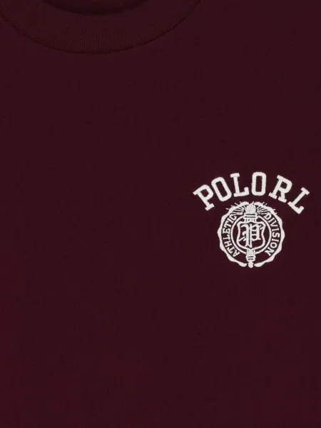 Koszulka polo dziecięca Polo Ralph Lauren czerwona