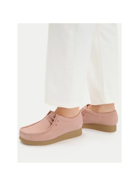 Mokasinai Clarks rožinė
